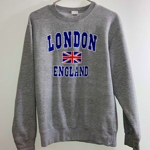 Grey London England Sweatshirt 🏴